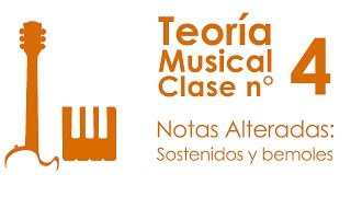 Notas Alteradas Sostenidos y Bemoles  Teoría Musical Clase 4 [upl. by Helge]