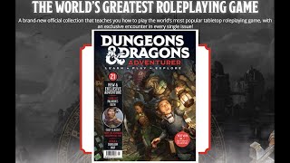 Issue 21 First Look  Dungeons amp Dragons Adventurer Hachette Partworks Magazine [upl. by Cristi87]