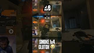 Average Smoke main Siege experience 😅 r6esports [upl. by Laerdna164]