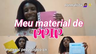 Meu material de PPIP práticas pedagógicas e iniciação a pesquisa Curso normal  Milena Isabele [upl. by Jorry]