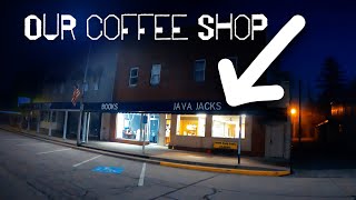 We bought a coffee shop in the middle of nowhere  Coffee Shop Vlog [upl. by Akalam]