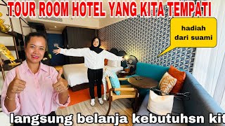 TOUR ROOM HOTEL YG KITA TEMPATI amp LANGSUNG BELANJA KEPERLUAN KITA SELAMA DI BALI HADIAH DARI SUAMI [upl. by Silvana]