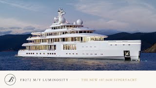 Benetti FB272 MY LUMINOSITY walkthrough video  1076m  The Superyacht of the 21st century [upl. by Eirol]