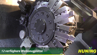 Huning Maschinenbau  Zerspanungstechnik mit Dosaan Puma CNC Drehmaschine [upl. by Naves]