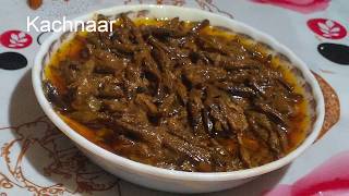 Kachnaar ki sabzi recipe [upl. by Jeuz49]