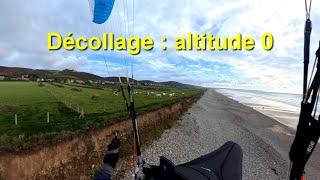 Parapente  Vauville  Nez de Jobourg [upl. by Ikkim]