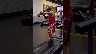 Treadmill Boxercise boxing boxingtraining sports shortsviral shorts treadmill workout fyp [upl. by Tsepmet]