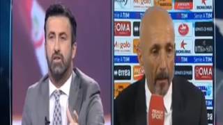 SPALLETTI si INCAZZA con PANUCCI e BESTEMMIA in studio  post PescaraRoma 14 HD 240417 [upl. by Adnahsor]