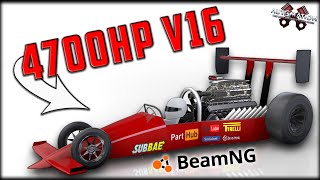 Building The Highest HP Car In Automation Automation  BeamNG [upl. by Nnav]