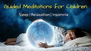 Guided Meditations for Kids to Sleep  Sleep Meditation for Children 5 in 1  Bedtime Relaxation [upl. by Fagen]