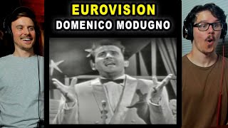 Week 87 Eurovision Week 3 Throwbacks 4  Domenico Modugno  Nel Blu Dipinto Di Blu Volare [upl. by Fariss]