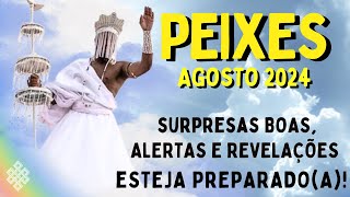 PEIXES AGOSTO 2024 â™“UMA VITÃ“RIA SILENCIOSA ATRÃS DA OUTRAðŸ˜± SEPARAÃ‡ÃƒO E REENCONTROðŸ˜µSUA SORTE E O AZAR [upl. by Doll]