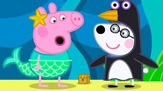 Under The Sea Birthday Party 🦑  Peppa Pig Official Full Episodes [upl. by Yuille]