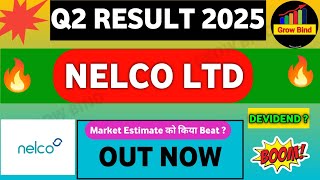 Nelco q2 result  Nelco share latest news  Nelco share news  Nelco share results  Nelco news [upl. by Sharai593]