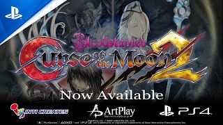 Bloodstained Curse of the Moon 2  Release Trailer  PS4 [upl. by Weidar]