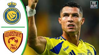 Cristiano Ronaldo Goal  AlNassr vs AlQadisiya 12 Extended Highlights amp Goals 2024 [upl. by Ecargyram]