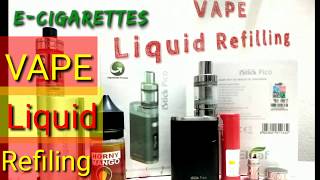 VAPE Tricks  How To Refill Juice In Vape [upl. by Eetsirk714]