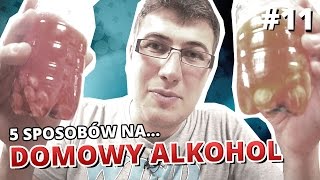 5 sposobów na DOMOWY ALKOHOL  zmieniamy sok z kartonu w cydr  wódka ze skittlesów [upl. by Ycnay280]