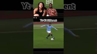 Mahrez Is Too Shifty For Defenders kidifferent mahrez soccer footballskills skills shorts [upl. by Flore]