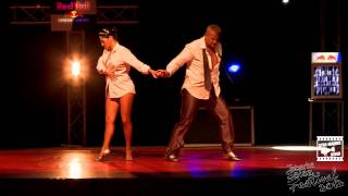 Gabryel amp Bego Factoria de Baile  BACHATA show  Tabarka Salsa Festival 2012 [upl. by Kirenoj]