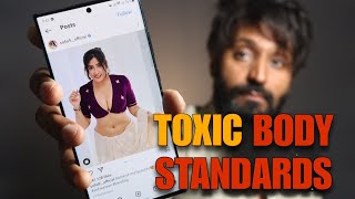 TOXIC BEAUTY STANDARDS TRAP by Social Media 🤬 like Six Pack Abs Curvy body etc [upl. by Elwin]