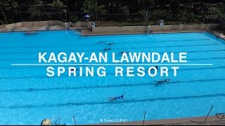 Kagayan Lawndale Spring Resort Aerial Tour 4K [upl. by Eiderf]