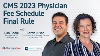 CMS 2023 Final Rule Interpreting the Medicare Physician Fee Schedule [upl. by Ennail708]