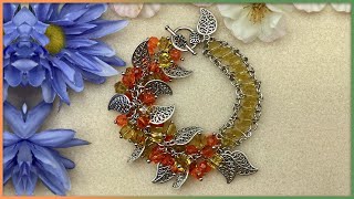 Golden Harvest Bracelet Tutorial [upl. by Esma]