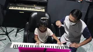 1ST Day of ELIANA JOYCE RABOY On Piano Course [upl. by Donegan172]