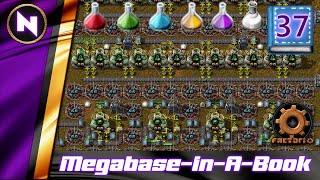 Modular URANIUM Processing incl Kovarex 37  Factorio MegabaseInABook Lets Play [upl. by Arsuy]