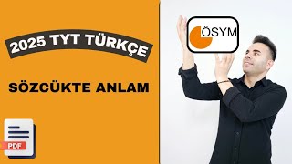 SÖZCÜKTE ANLAM TYT  KPSS  KPSS ÖN LİSANS  DGS [upl. by Roe532]