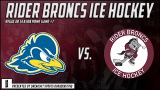 Rider University Broncs vs University of Delaware Blue Hens [upl. by Meredeth]