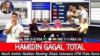 MIDIN JADI TERTAWAAN ● Terlalu Ambisi Naikkan Ranking Malaysia Dikala Indonesia Otw Piala Dunia [upl. by Hanforrd]