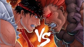 DEATH BATTLE  RYU VS AKUMA [upl. by Aysahc]