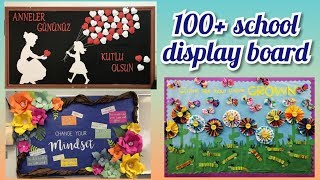 100 Board decoration ideas for school notice board decoration ideasclass board decoration ideas [upl. by Groome]