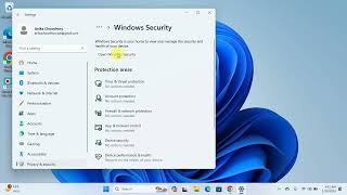 How to turn Off  Turn On quotVirus amp Threat Protectionquot in Windows 11  BlueTek [upl. by Taro]