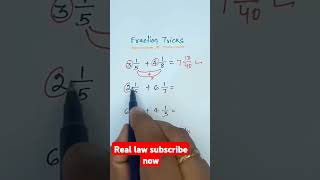 Fraction Trick [upl. by Tella980]