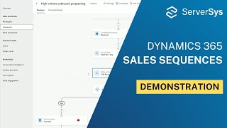 Demonstrating Dynamics 365 Sales Sequences [upl. by Hoffman]