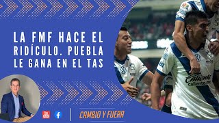 La FMF hace el ridículo Puebla le gana en el TAS [upl. by Lierbag]