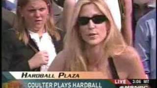 Coulter Owns Chris Matthews HardBall Part 1 [upl. by Nollat167]