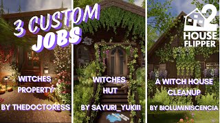 3 different Witch themed jobs  Custom Job  House Flipper 2  Longplay  No Commentary 17 [upl. by Netsrek]