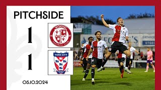 Woking 11 York City  Pitchside Highlights [upl. by Hereld]