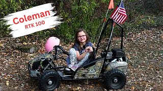 Coleman RealTree  RTK100 Go Kart [upl. by Anig]