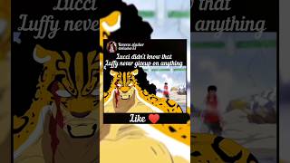 Lucci vs luffy anime shorts onepiece luffy lucci [upl. by Anecuza]