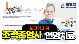 웰다잉지표 조력존엄사 연명치료 인식과 대응  원혜영의 웰다잉 뉴스브리핑 [upl. by Forward]