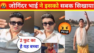 Thara Bhai Joginder 🤬Angry Reply Abhinav Arora  Abhinav Arora viral boy  Thara bhai Joginder [upl. by Ellimak]