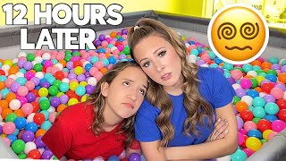 LAST TO LEAVE THE BALL PIT CHALLENGE 😱🤞🏼 KAYLA VS KALLI [upl. by Sellihca]