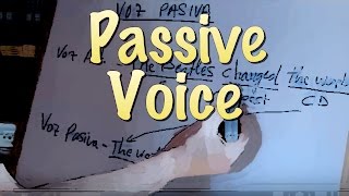 INGLÉS 33 PASIVA Passive Voice Inglés para hablantes de español Tutorial [upl. by Gnouhp324]