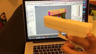 3D printed glock blowback rhino [upl. by Adnorhs726]