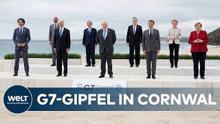 G7Gipfel in Cornwall CoronaKrise steht im Mittelpunkt des Treffens [upl. by Aened]